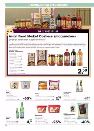 HANOS folder | Courant Pagina 20: Gekkeikan Sake Junmai €4,25, Obento Sushi Ingrediënten €3,95