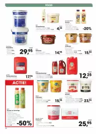HANOS folder | Courant Pagina 26: Remia Fritessaus Plantaardig €15,95, Jumbo Tomatenketchup €17,95
