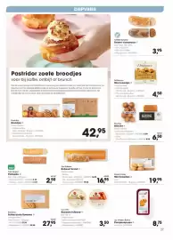 HANOS folder | Courant Pagina 27: Les Vergers Boiron Pompoenpuree €8,75, Délifrance Mini broodjes €4,50