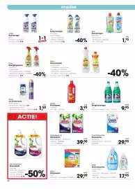 HANOS folder | Courant Pagina 30: Destop Ontstopper €3,95, Robijn Waspoeder €29,00