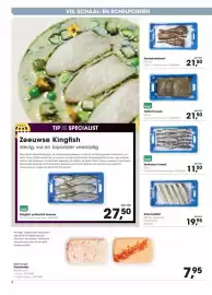 HANOS folder | Courant Pagina 4: Schelvisfilet €19,95, Tarbot kweek €21,50