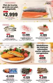 Catálogo Coto semana 41 Página 4: Filet de trucha grande con piel congelada €2.999,00, Aleta de calamar congelada €1.199,00