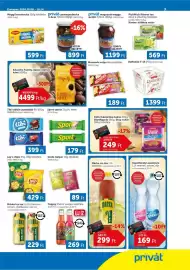 PRIVÁT akciós újság hét 41 Oldal 3: Tibi táblás csokoládé €399,00, Privát magozott meggy befőtt €1.199,00