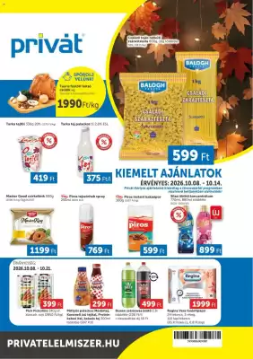 PRIVÁT (érvényes eddig: 14-10)