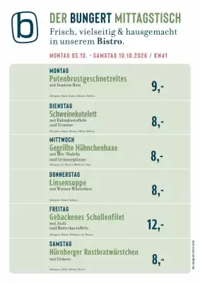 BUNGERT Prospekt (gültig bis 10-10)