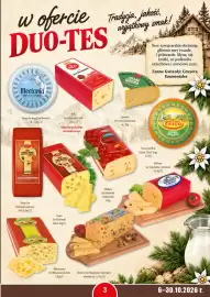 DUO-TES gazetka Strona 3: w ofercie DUO-TES 100 RYKI Tradycja, jakość, wyjątkowy smak! tania Bectoni Devianie Berkows
