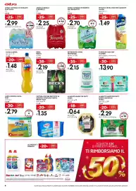 Volantino Bennet Pagina 4: Cattura polvere Brawn easy €1,35, Acqua naturale Ecogreen San Benedetto €2,70