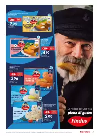 Volantino Bennet Pagina 5: 10 BASTONCINI AL LIMONE SURGELATI CAPITAN FINDUS tipi vari, g 250 € 4,16 -28% €2,99 da € 16,64 a