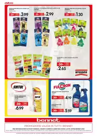 Volantino Bennet Pagina 8: Profumatore per auto Airtech Car Arexons €3,99, Svitol lubrificante multifunzione €6,99