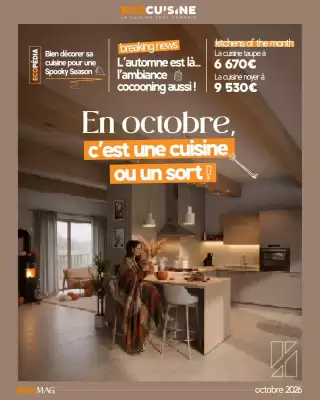 Ecocuisine (valable jusqu'au 31-10)