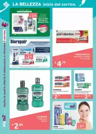 Volantino Smoll Pagina 6: Miodent Protesi dentali pastiglie €2,99, Biorepair dentifricio €3,99