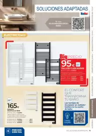 Catálogo BigMat Página 19: Neris radiador secatoallas €165,00, Toallero fluido kronos €95,00