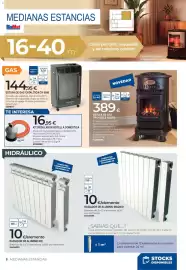 Catálogo BigMat Página 8: Provence Negra estufa de gas €389,00, RADIADOR DE ALUMINIO RD €10,00