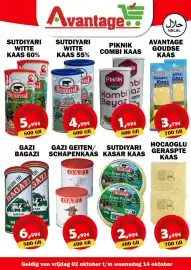 Avantage Supermarkt folder Pagina 3: Piknik combi kaas €1,99, Sutdiyari witte kaas 60% €5,99
