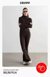 Cropp gazetka Strona 4: Ocieplane spodnie flare Cropp €99,99