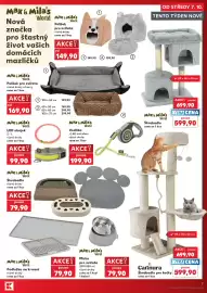 Kaufland leták týden 41 Strana 7: Max & Milas World Pelíšek pro zvířata €169,90, Max & Milas World Škrabadlo €79,90