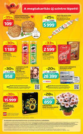 Auchan akciós újság hét 41 Oldal 52: PRINGLES XXL SNACK €1.189,00, Lindt Lindor desszert €2.599,00