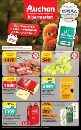 Auchan akciós újság hét 41 Oldal 1: COCA-COLA, COKE ZERO VAGY FANTA NARANCS SZÁNSAVAS ÜDÍTŐITAL €1.199,00