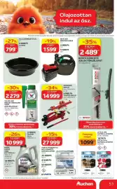 Auchan akciós újság hét 41 Oldal 51: KROKODIL EMELŐ €14.999,00, BOSCH AERO ECO ABLAKTÖRLŐLAPÁT €2.489,00