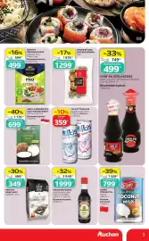 Auchan akciós újság Oldal 3: SEN SOY NORI CHIPS €349,00, CHIN-SU SZÓJASZÓSZ €749,00