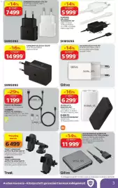 Auchan akciós újság hét 41 Oldal 3: SAMSUNG HÁLÓZATI TELEFONTÖLTŐ €5.999,00, XIAOMI LITE POWERBANK €6.299,00