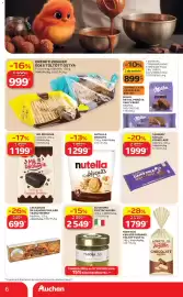 Auchan akciós újság Oldal 6: EREDETI ZIEGLER ÉDES TÖLTÖTT OSTYA €999,00, KOESTLIN KAKAÓS KRÉMMEL TÖLTÖTT OSTYA €1.799,00