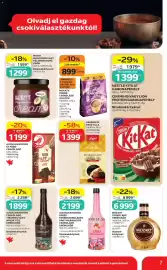 Auchan akciós újság Oldal 7: MOZART CSOKOLÁDÉ KRÉMLIKŐR €6.999,00, Mogyi Mogyorós vagy Földimogyoró Krém €1.299,00