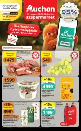 Auchan akciós újság | Szupermarket Oldal 1: Fehér szőlő €549,00
