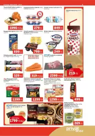 PRIVÁT akciós újság hét 41 Oldal 3: Nádudvari rántott hús golyó €1.299,00, Dr. Oetker ristorante pizza €1.299,00
