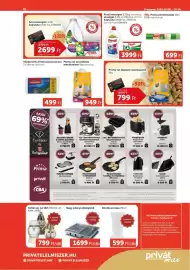 PRIVÁT akciós újság hét 41 Oldal 8: Persil mosópor €3.999,00, Nagy edénycsöpögtető €1.699,00