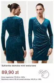 Medicine gazetka Strona 9: Sukienka damska mini welurowa €89,90