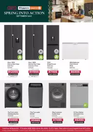 Kloppers catalogue Page 2: 15 Place Setting Dishwasher Inox DDW257 €6.499,00, 17kg Top Loader Metallic DTL153 €5.999,00