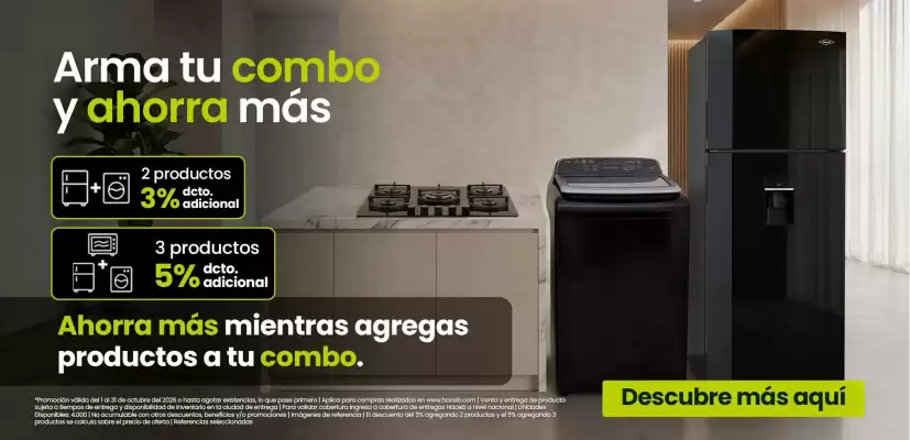 Haceb (válido hasta 31-10)