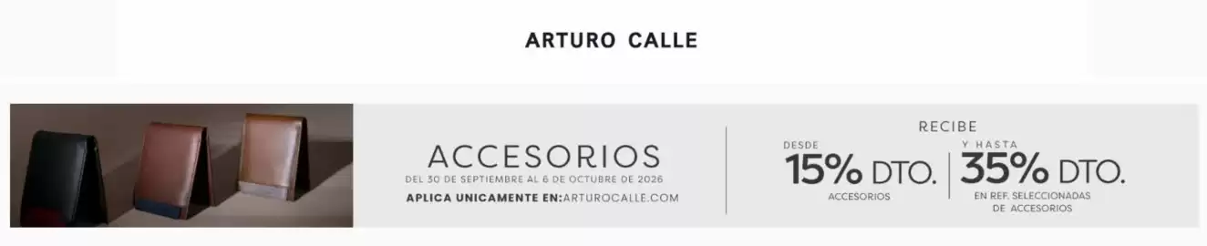 Catálogo Arturo Calle Página 1
