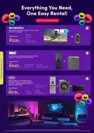 Teljoy catalogue Page 5: Skyworth 60" Smart QLED Google TV + Skyworth 300W Bluetooth Party Speaker €529,00