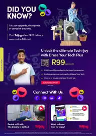 Teljoy catalogue Page 7: DID YOU KNOW? DID YOU KNOW? You can upgrade, downgrade or cancel at any time. That Teljoy offers