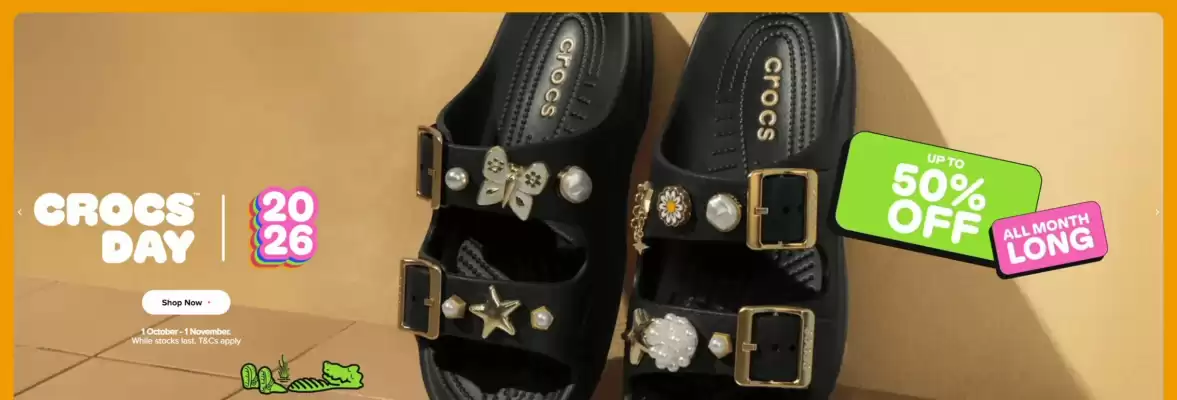 Crocs catalogue (valid until 1-11)