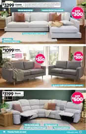 ComfortStyle Furniture & Bedding catalogue Page 10: Mason Modular Lounge €3.199,00, Linton 3 Seater Sofa €1.099,00