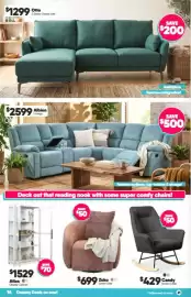 ComfortStyle Furniture & Bedding catalogue Page 14: Zuko Swivel Chair €699,00, Candy Rocker Chair €429,00
