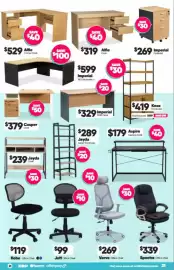 ComfortStyle Furniture & Bedding catalogue Page 21: Kobe Office Chair €119,00, Aspire Gaming Desk €179,00