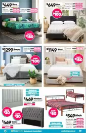 ComfortStyle Furniture & Bedding catalogue Page 23: Sawyer Queen Bed €1.299,00, Maya Queen Bed €1.149,00