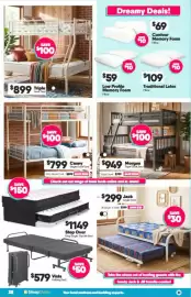 ComfortStyle Furniture & Bedding catalogue Page 28: Triple Bunk Bed €899,00, Casey Single Bunk Bed €799,00