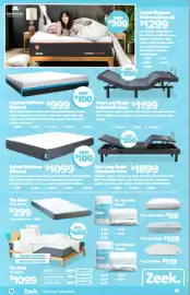 ComfortStyle Furniture & Bedding catalogue Page 29: The Bed €1.099,00, Original Mattress (Queen) €999,00
