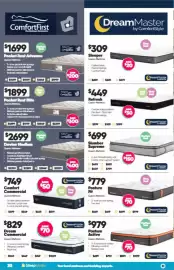 ComfortStyle Furniture & Bedding catalogue Page 30: Comfort Commercial Queen Mattress by DreamMaster €749,00