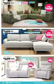 ComfortStyle Furniture & Bedding catalogue Page 5: Noosa Lounge €3.299,00, Allie 3 Seater Chaise Lounge €1.699,00