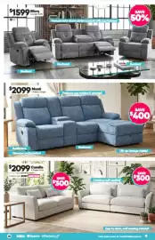 ComfortStyle Furniture & Bedding catalogue Page 9: Monti Chase Lounge €2.099,00, Ellery Lounge Suite €1.599,00