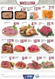 Volantino Maxi Sidis Pagina 4: Hamburger di pollo €9,49, Pollo ruspante €4,19