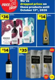Real Canadian Liquorstore flyer week 41 Page 3: Tom Gore cabernet sauvignon €14,00