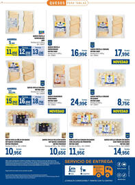 Catálogo Makro Página 24: Metro Chef queso manchego porciones €24,99, Metro Chef queso mezcla semicurado €16,99