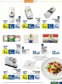 Catálogo Makro Página 17: Queso rulo cabra precortado caprinos €12,35, Rulo Queso Cabra Granja Flor €10,69